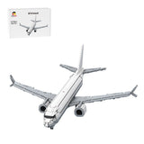 MOC-260620 B737 MAX 8 Airliner Building Blocks-LesDiy-Building Blocks-Unpainted Version