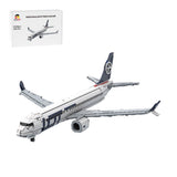 MOC-260894 Polish Livery B737 MAX 8 Civil Aviation Airliner Building Blocks-LesDiy-Building Blocks-