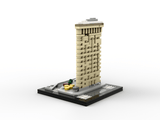 MOC-261055 Flatiron Building 1:800 Scale Building Blocks-LesDiy-MOC-