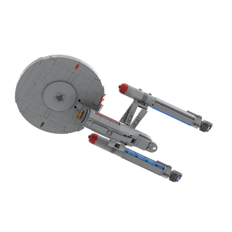 MOC - 261221 Sci - Fi NCC - 1701 Enterprise Building Blocks - LesDiy - 