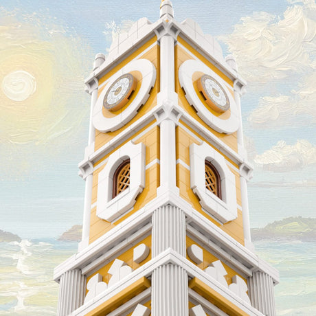 MOC-261902 Seafarer's Bay Clock Tower Building Blocks-LesDiy-MOC-