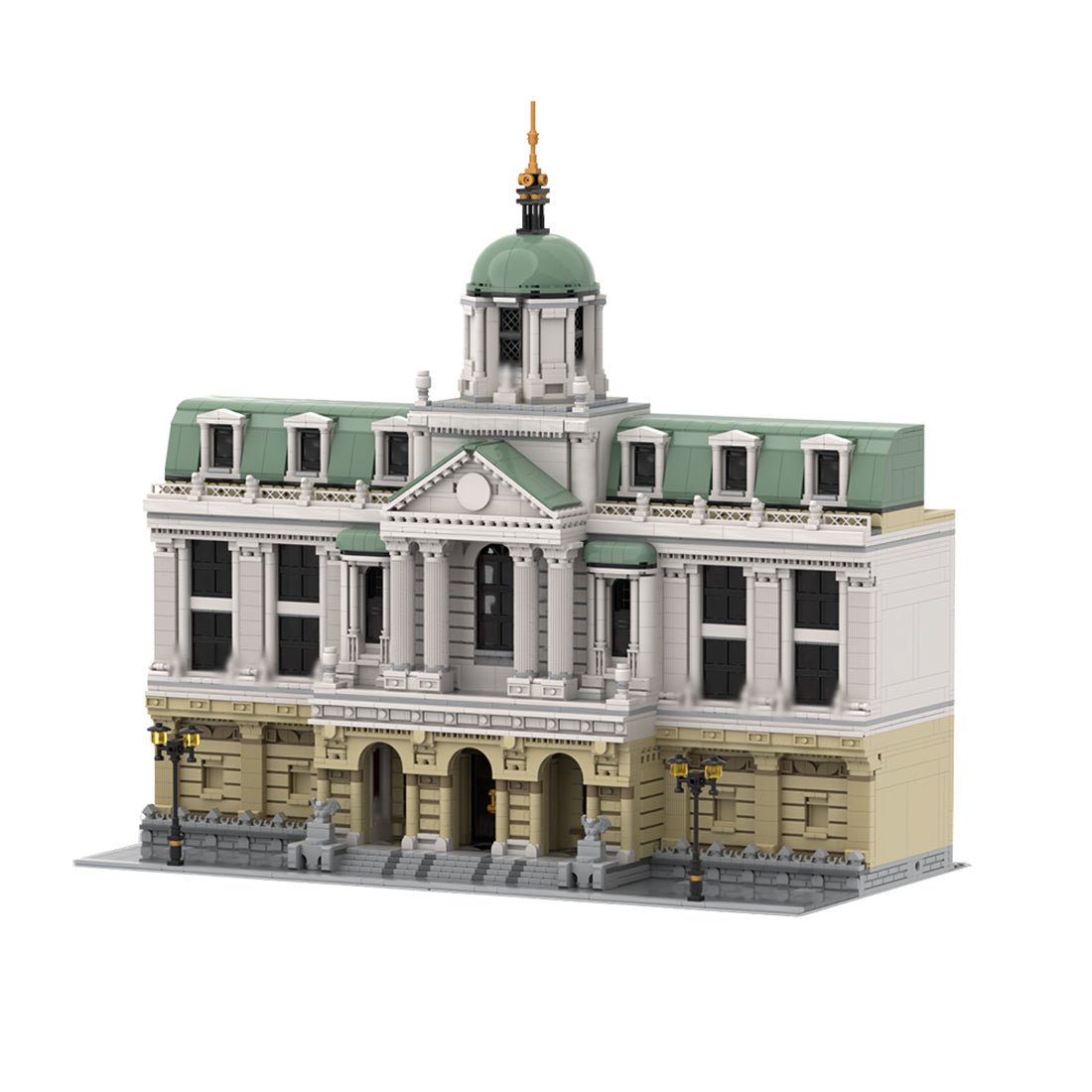 MOC-262028 Central Bank Modular Building Blocks-LesDiy-MOC-