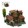 MOC-262846 Tuscan Terrace Pizzeria Building Blocks-LesDiy-MOC-