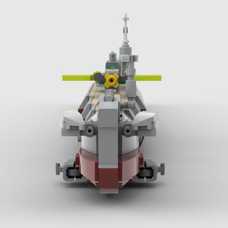 MOC-263474 1:200 Scale IJN I-400 Class Submarine Aircraft Carrier Building Blocks-LesDiy-MOC-
