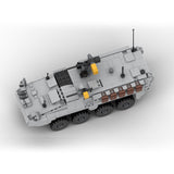 MOC-263485 M1126 STRYKER APC - 1:35 Scale (v2) Building Blocks-LesDiy-MOC-Dark Grey
