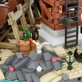 MOC-263761 Shipbuilding Yard Seafarer's Bay Building Blocks-LesDiy-MOC-