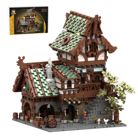 MOC-263858 The Craftsman's Woodwright Medieval Building Blocks-LesDiy-MOC-