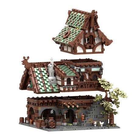 MOC-263858 The Craftsman's Woodwright Medieval Building Blocks-LesDiy-MOC-