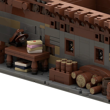 MOC-263858 The Craftsman's Woodwright Medieval Building Blocks-LesDiy-MOC-
