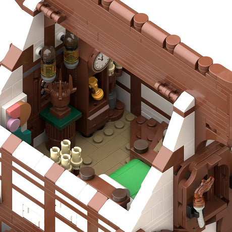 MOC-263858 The Craftsman's Woodwright Medieval Building Blocks-LesDiy-MOC-