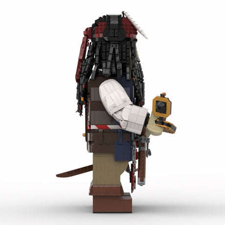 MOC-264451 Captain Jack Sparrow Megafigure Building Blocks-LesDiy-MOC-