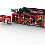 MOC-264720 2024 Smeal-Spartan Gladiator RMA Quint Soledad Truck 37 Building Blocks-LesDiy-MOC-