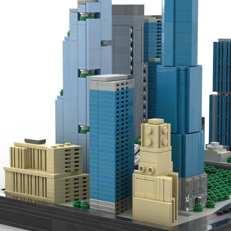 MOC-264892 New World Trade Center 2026 Version Building Blocks-LesDiy-MOC-