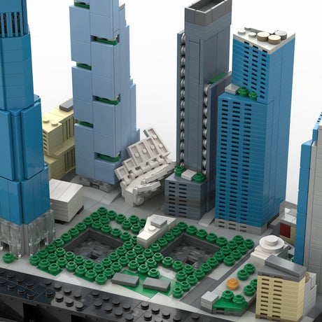 MOC-264892 New World Trade Center 2026 Version Building Blocks-LesDiy-MOC-
