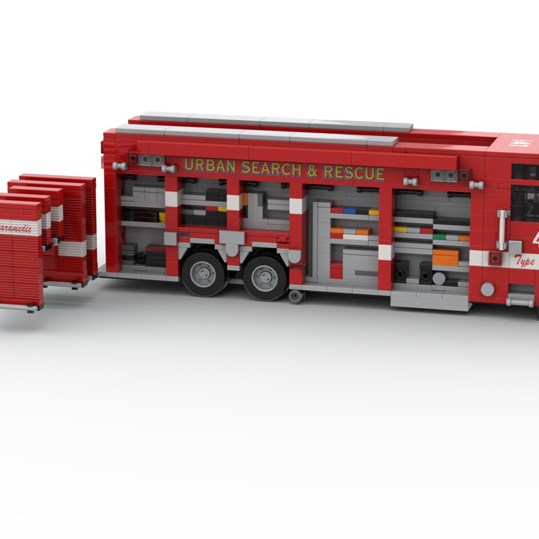 MOC-264986 2023 Pierce Arrow XT SDFR USAR 41 Building Blocks-LesDiy - 