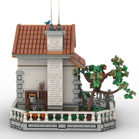 MOC-265072 Cozy Countryside Cottage Building Blocks-LesDiy-MOC-