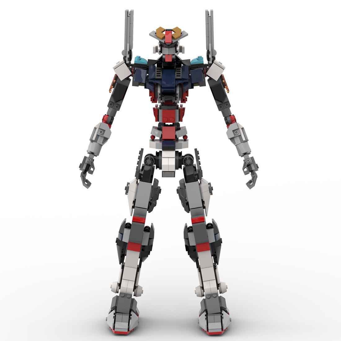 MOC-265561 Jay's Mobile Suit Strike EVA-X-105 Building Blocks-LesDiy-MOC-