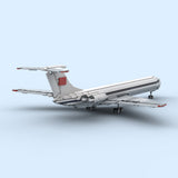 MOC-265942 IL-62 - Aeroflot Building Blocks-LesDiy-MOC-