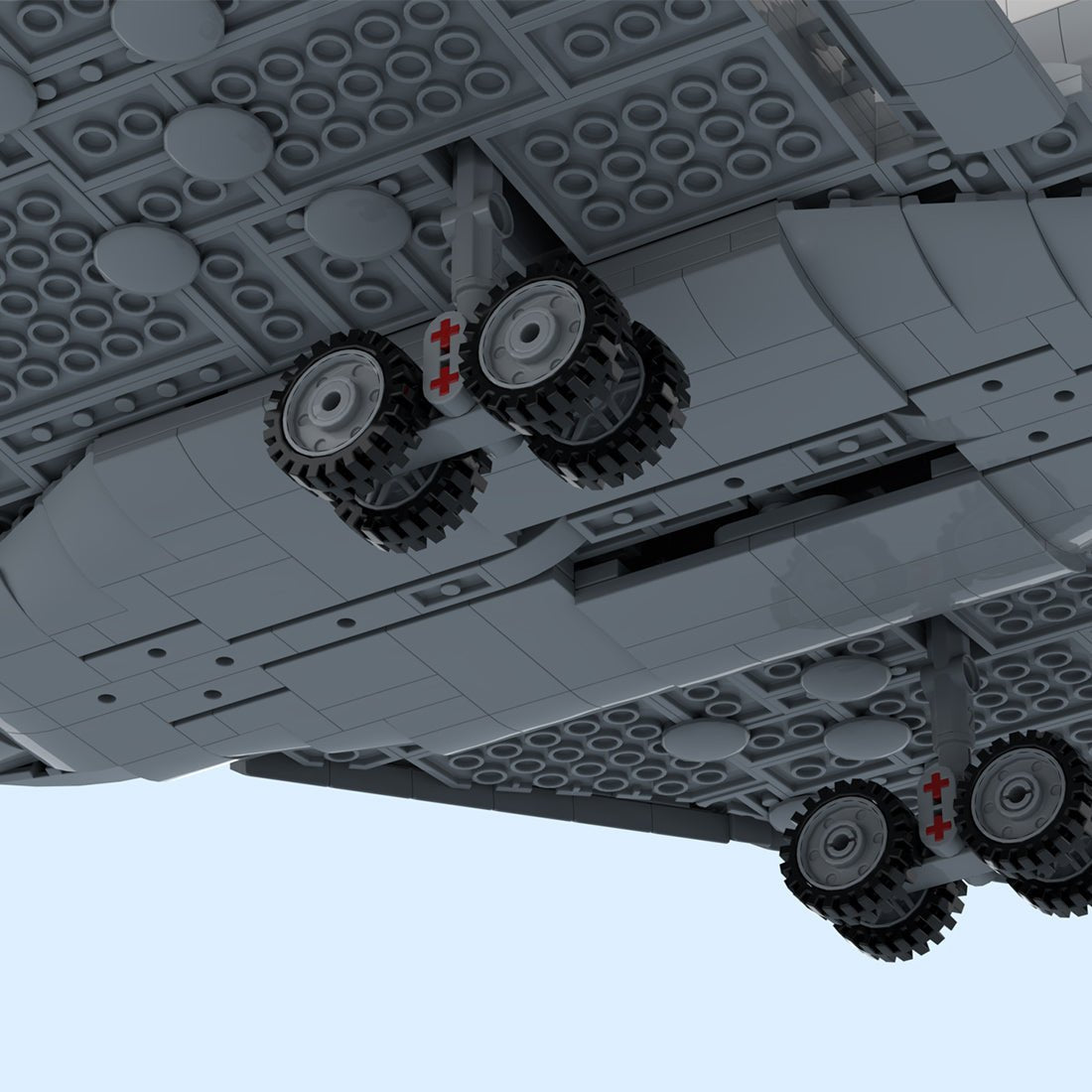 MOC-265942 IL-62 - Aeroflot Building Blocks-LesDiy-MOC-