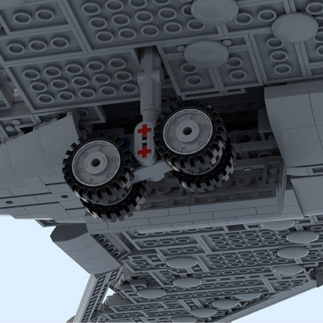 MOC-265945 IL-62 - Interflug Building Blocks-LesDiy-MOC-