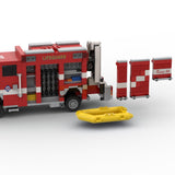 MOC-266082 2015 Pierce Saber SDFR Lifeguard Rescue 44 Building Blocks-LesDiy - 