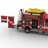 MOC-266082 2015 Pierce Saber SDFR Lifeguard Rescue 44 Building Blocks-LesDiy - 
