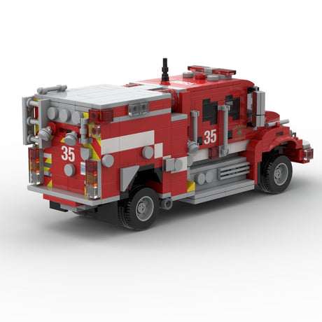MOC-266282 2017 Pierce-Freightliner Type III Brush Engine SDFR Building Blocks-LesDiy - 