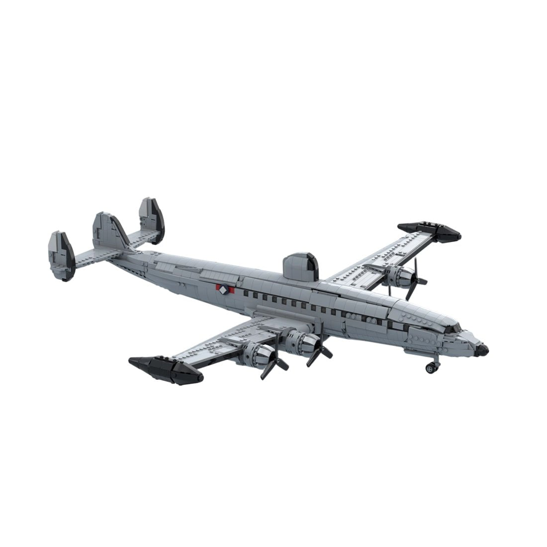 MOC-266373 Lockheed EC-121 Warning Star Building Blocks-LesDiy-MOC-