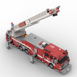 MOC-267135 2016-2017 Pierce Arrow XT Fire Truck RMA SDFR Building Blocks-LesDiy - 
