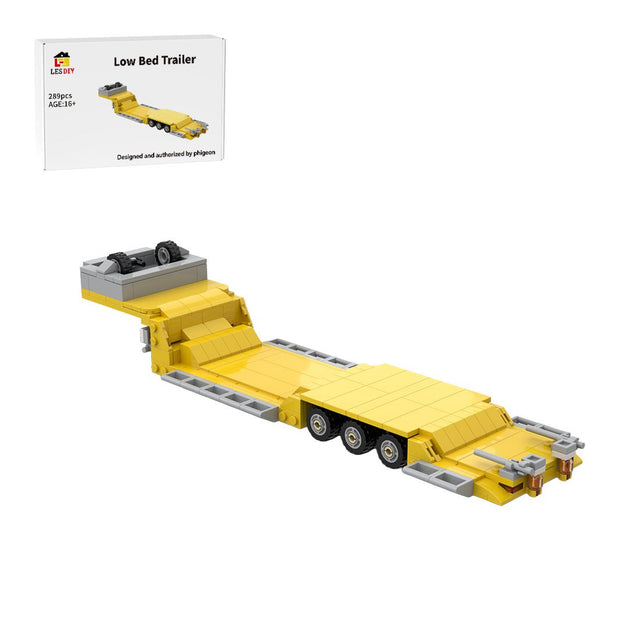 MOC-268548 Low-Bed Trailer Building Blocks-LesDiy-MOC-