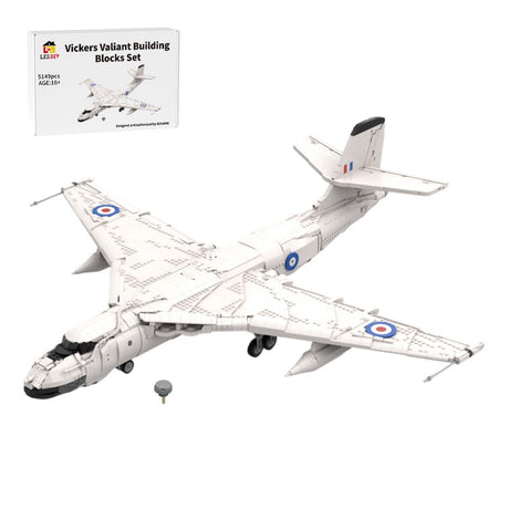 MOC-268600 Vickers Valiant Building Blocks-LesDiy-MOC-