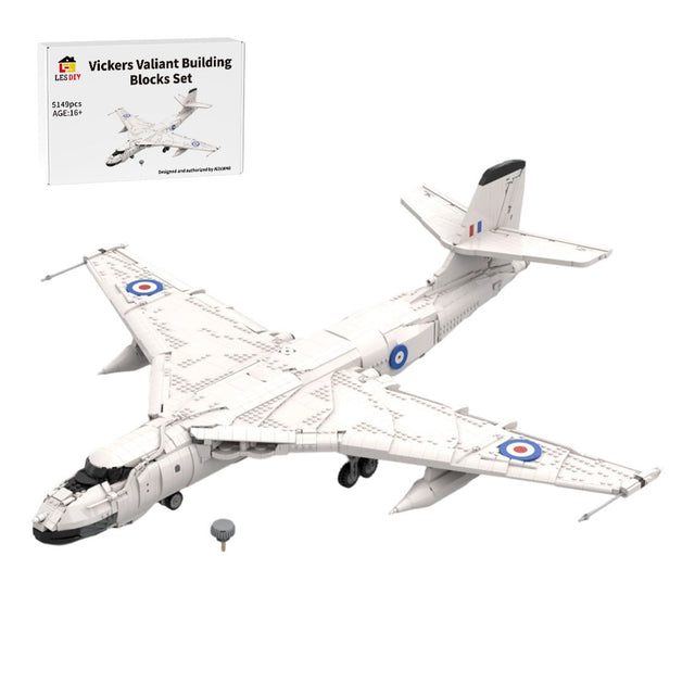 MOC-268600 Vickers Valiant Building Blocks-LesDiy-MOC-