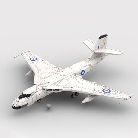 MOC-268600 Vickers Valiant Building Blocks-LesDiy-MOC-