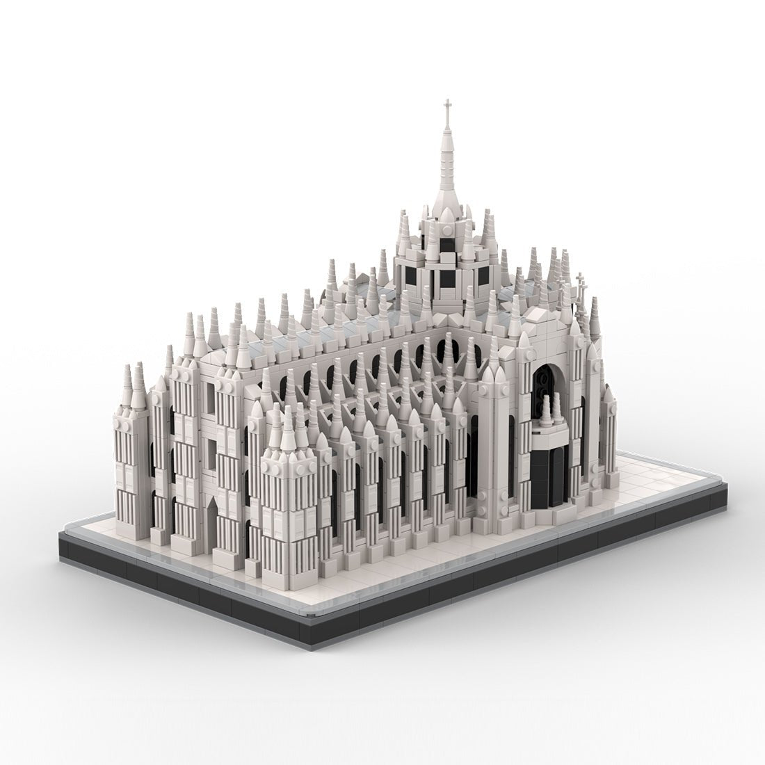 MOC-268717 Duomo di Milano Cathedral Building Blocks-LesDiy-MOC-