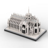 MOC-268717 Duomo di Milano Cathedral Building Blocks-LesDiy-MOC-