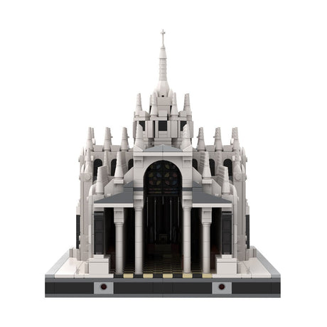 MOC-268717 Duomo di Milano Cathedral Building Blocks-LesDiy-MOC-