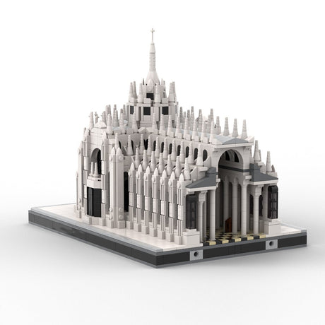 MOC-268717 Duomo di Milano Cathedral Building Blocks-LesDiy-MOC-