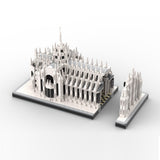 MOC-268717 Duomo di Milano Cathedral Building Blocks-LesDiy-MOC-