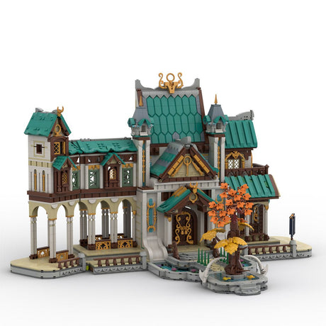 MOC-268897 Elven Sanctuary Building Blocks-LesDiy-MOC-