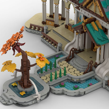 MOC-268897 Elven Sanctuary Building Blocks-LesDiy-MOC-