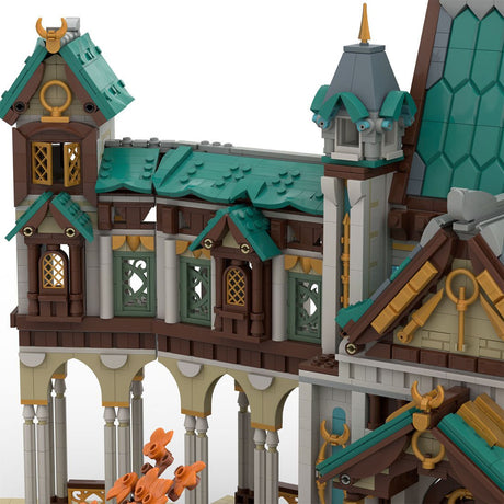 MOC-268897 Elven Sanctuary Building Blocks-LesDiy-MOC-