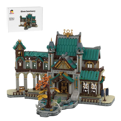 MOC-268897 Elven Sanctuary Building Blocks-LesDiy-MOC-