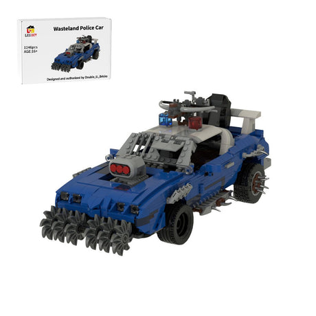 MOC-269036 1:18 Wasteland Police Building Blocks-LesDiy-MOC-