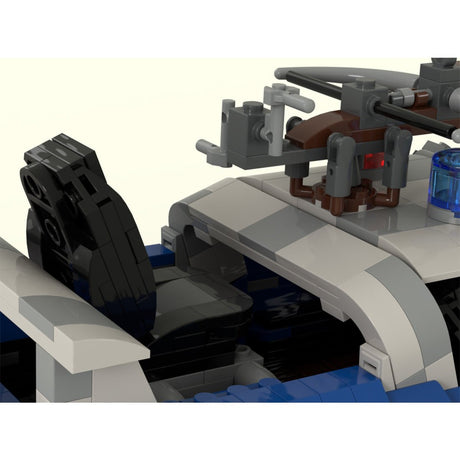 MOC-269036 1:18 Wasteland Police Building Blocks-LesDiy-MOC-