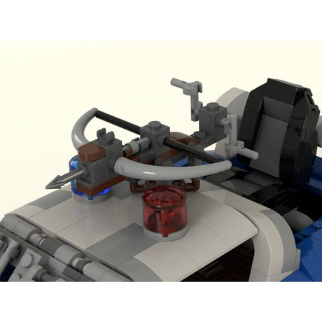 MOC-269036 1:18 Wasteland Police Building Blocks-LesDiy-MOC-
