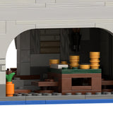 MOC-269330 Black Falcon's Outpost Castle Building Blocks-LesDiy-MOC-