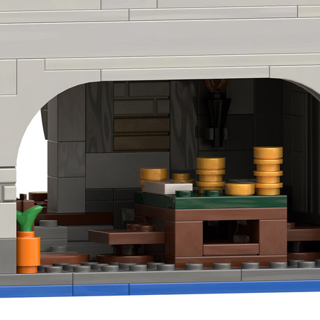 MOC-269330 Black Falcon's Outpost Castle Building Blocks-LesDiy-MOC-
