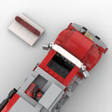 MOC-269790 Type 2 Conventional Cab Fire Truck Building Blocks-LesDiy-MOC-
