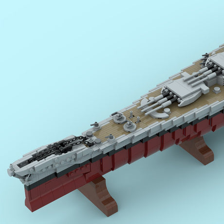 MOC-270039 Iowa Class Battleship Building Blocks-LesDiy-MOC-