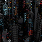 MOC-270096 Bay City Altered Carbon-Inspired Cyberpunk Microcity Building Blocks-LesDiy-MOC-